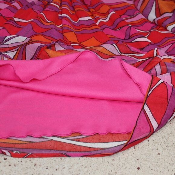 Multiples Abstract Design Pink & Purple Blouse - Picture 13 of 13